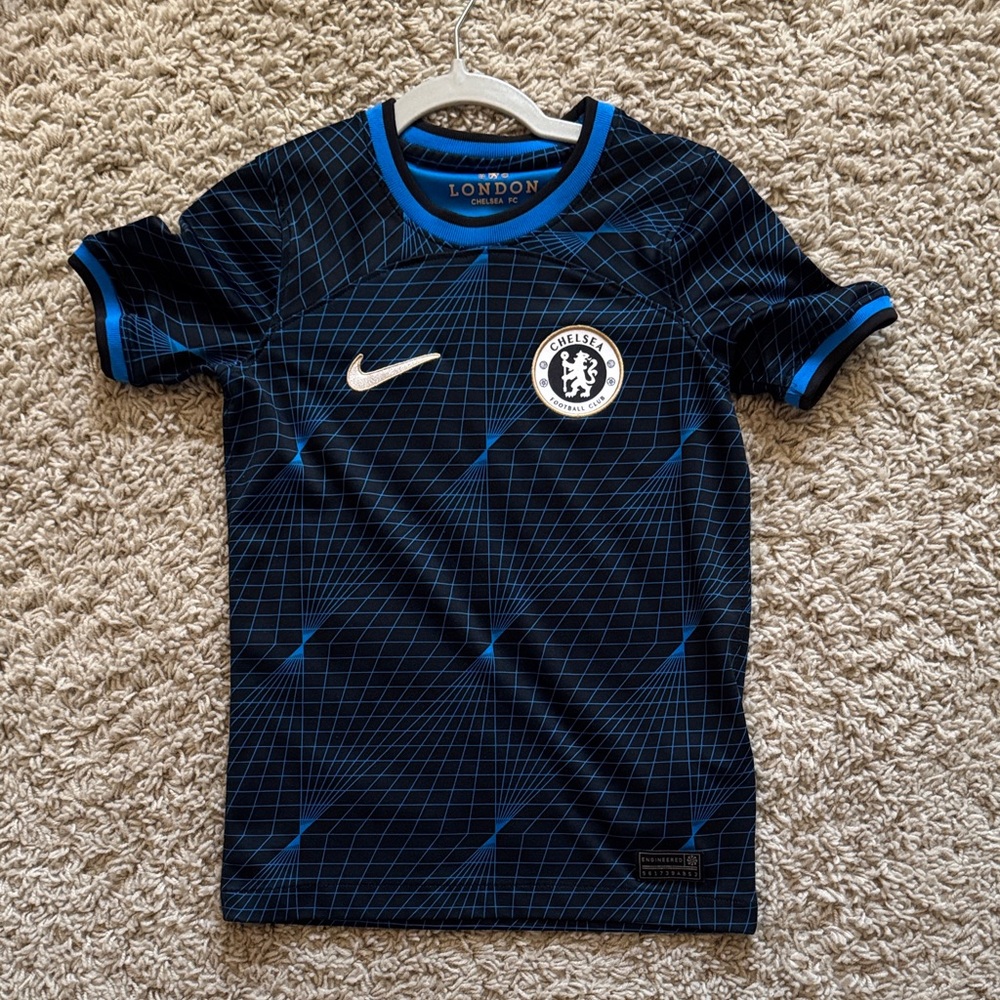 Nike Kids Chelsea FC Navy Blue Jersey